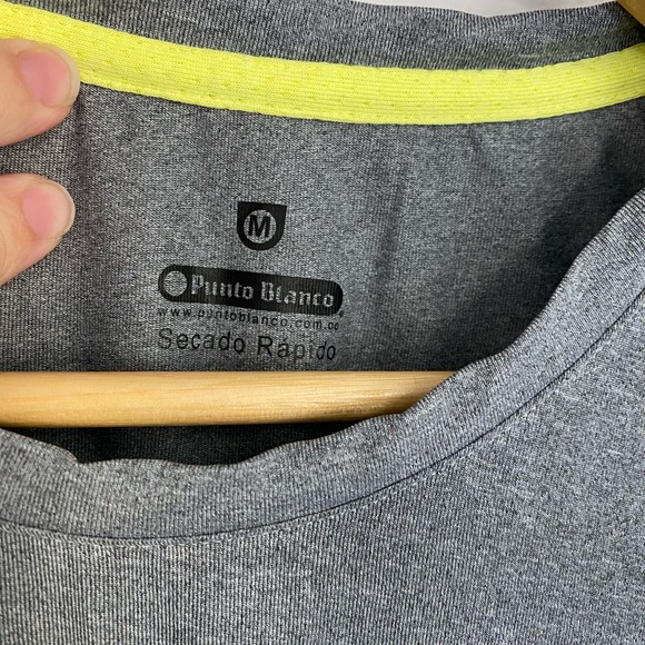 Punto Blanco • Heathered Gray Athletic Tee - Picture 3 of 13